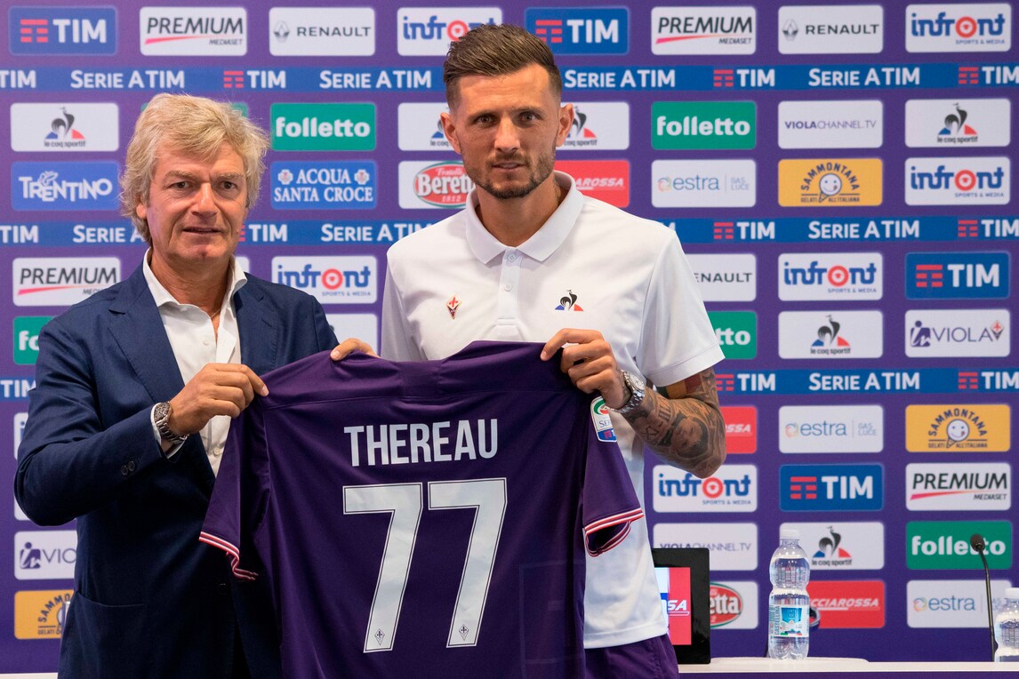 Serie A, Thereau: «Per la Fiorentina ho rifiutato la Sampdoria»