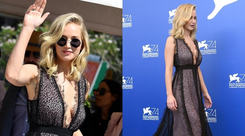 Jennifer Lawrence star a Venezia: super scollatura!