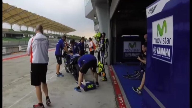 MotoGP, Misano: un collage per Valentino