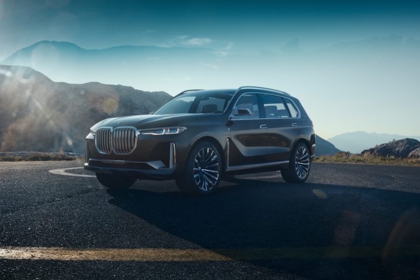 BMW X7 iPerformance Concept: maxi lusso ibrido