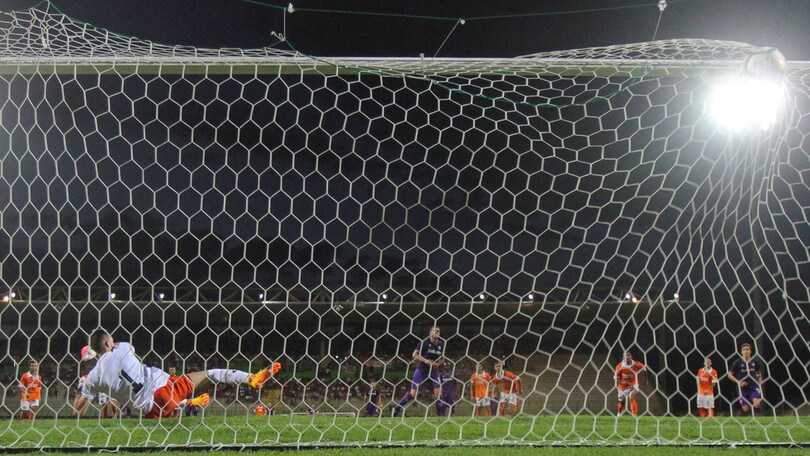 Serie C, Arezzo-Pistoiese 1-2: Moscardelli illude