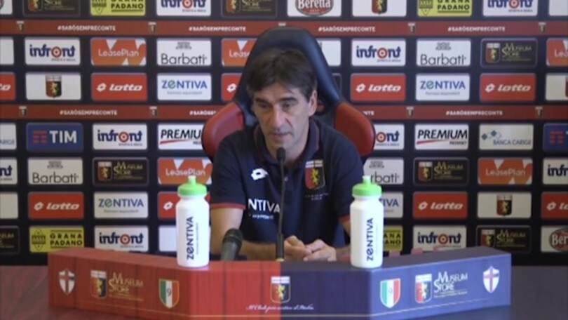 Juric: "Lapadula non è al meglio, ma parte titolare"