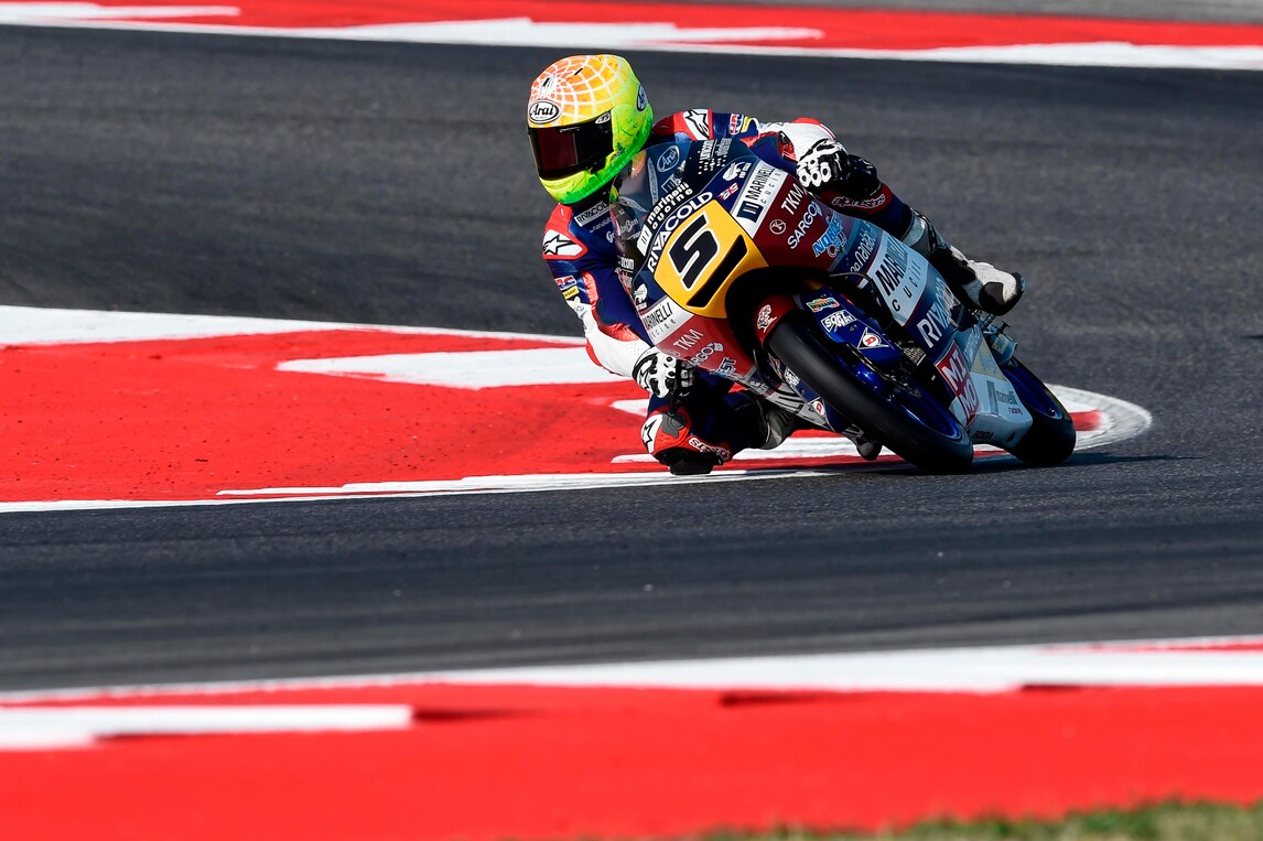 Moto3 Misano, a Fenati il warm up