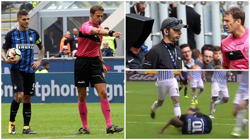 Inter, la sequenza del rigore assegnato in cinque minuti con il Var