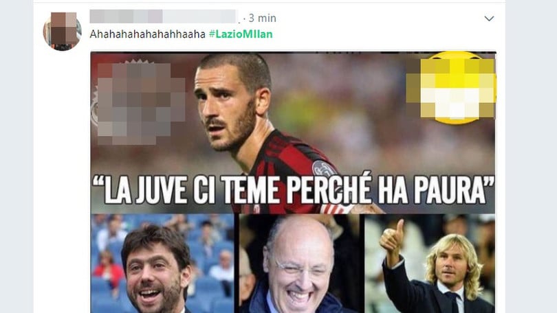 Disastro Bonucci all'Olimpico: il web è implacabile