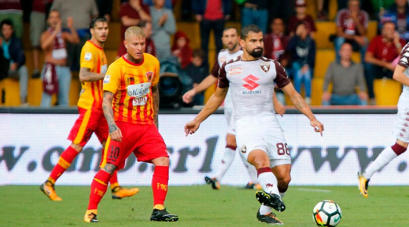 Serie A Benevento-Torino 0-1, il tabellino
