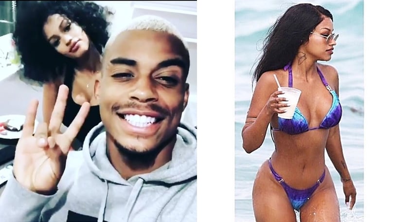Fanny Neguesha si diverte con il suo Lemina