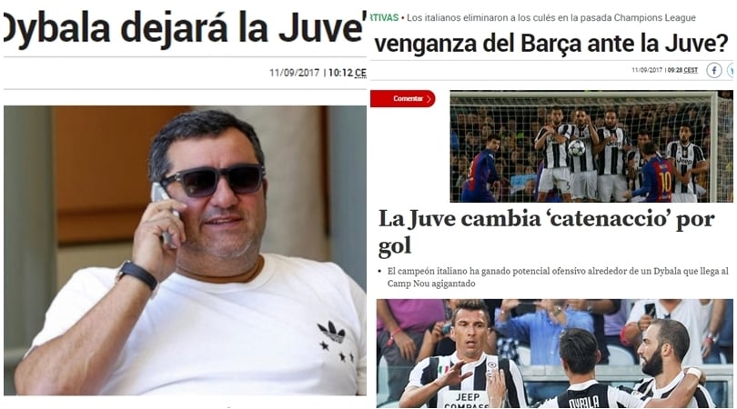 Tra 'revancha', rispetto e... Raiola: la stampa spagnola aspetta Barcellona-Juventus