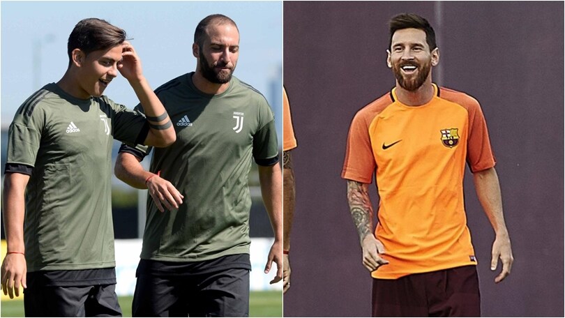 Barcellona-Juventus: Dybala-Messi? Tra i due litiganti spunta Higuain