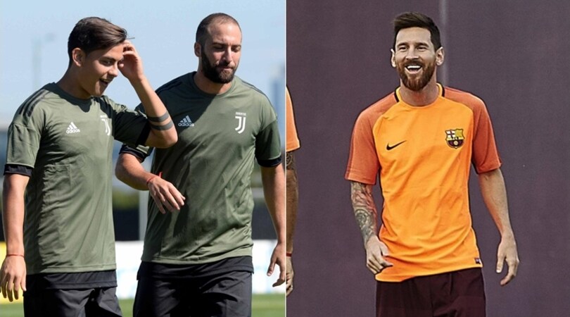 Barcellona-Juventus: Dybala-Messi? Tra i due litiganti spunta Higuain