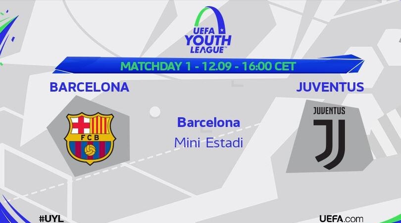 Youth League, Barcellona-Juventus: segui la diretta dalle 16