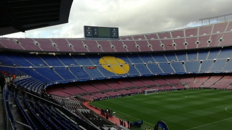 Barcellona-Juventus, il Nou Camp si prepara all'evento