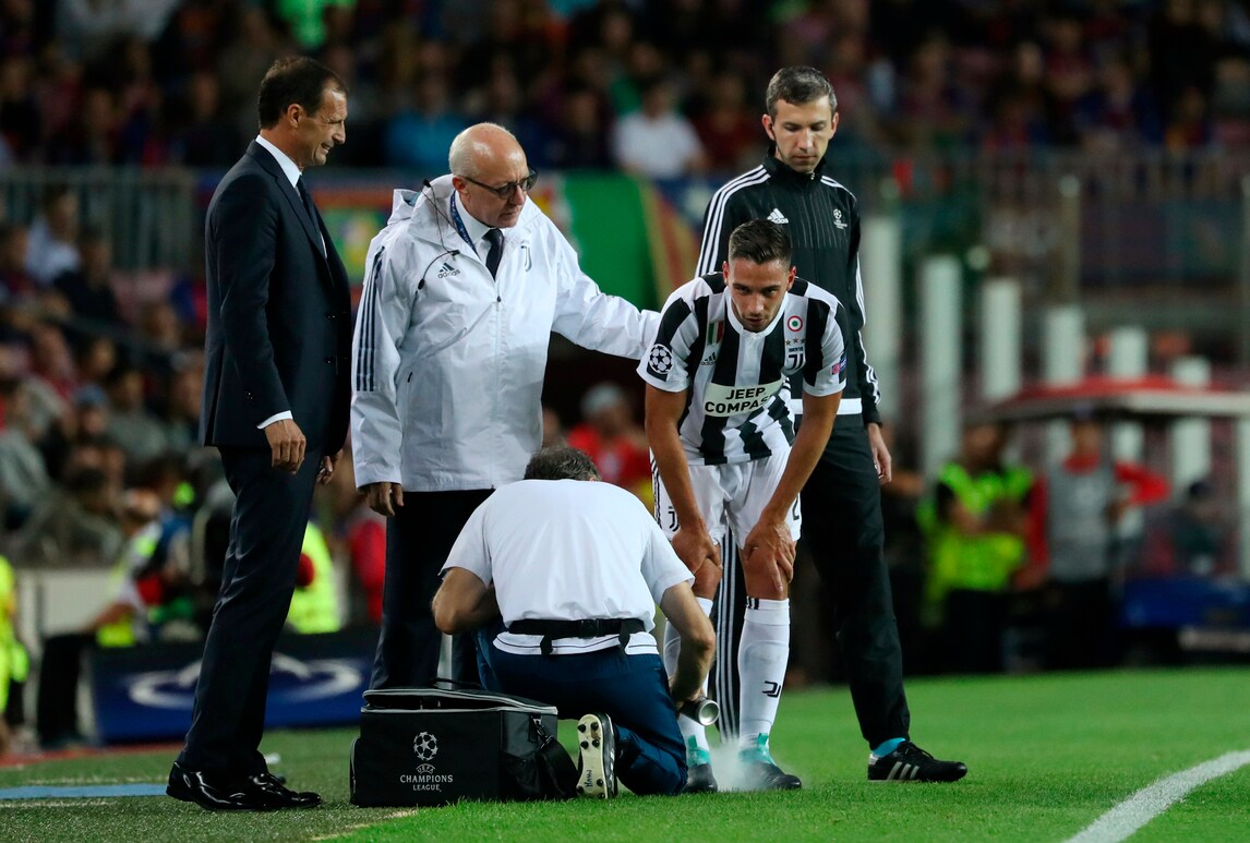 Juventus, De Sciglio: nuovo esame dopo il ko