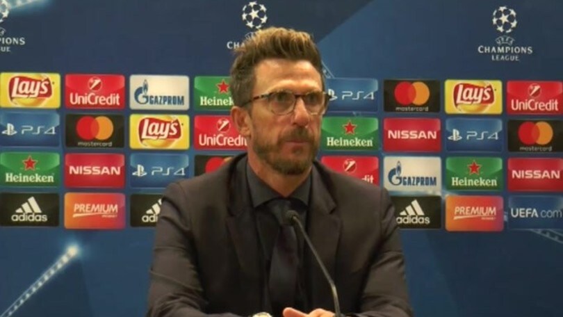 Di Francesco:"La difesa a 5 è stata dettata dalla sofferenza"