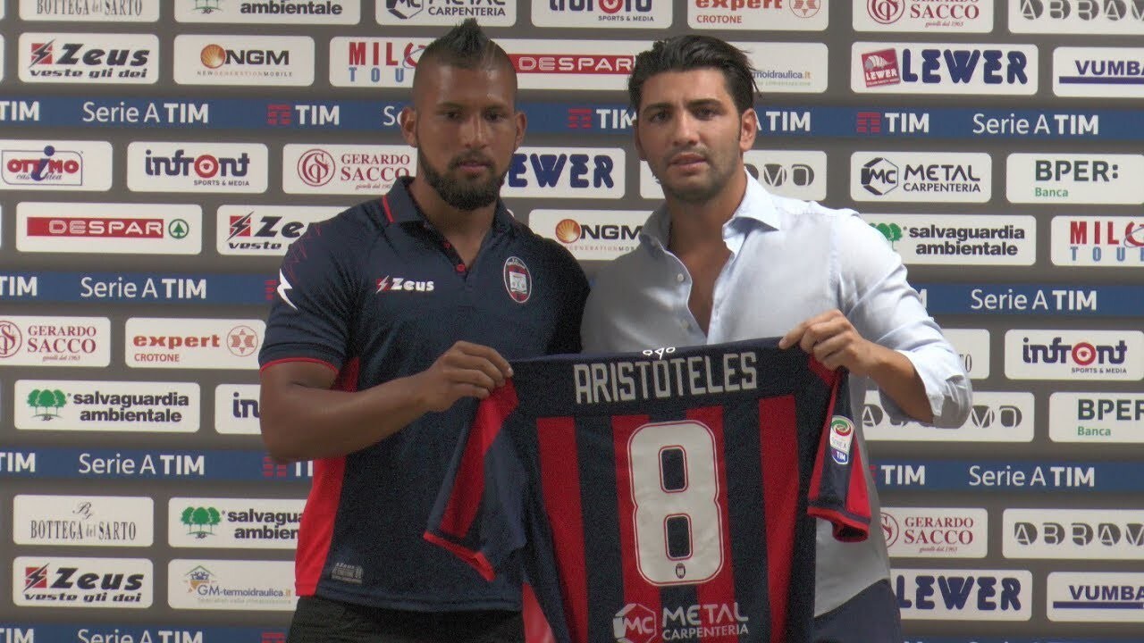 Serie A Crotone, Aristoteles: «Felice di giocare in Europa»