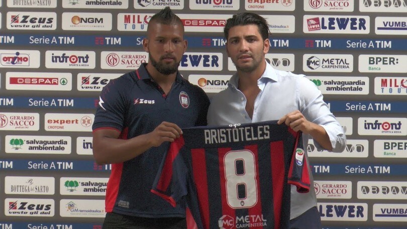Serie A Crotone, Aristoteles: «Felice di giocare in Europa»