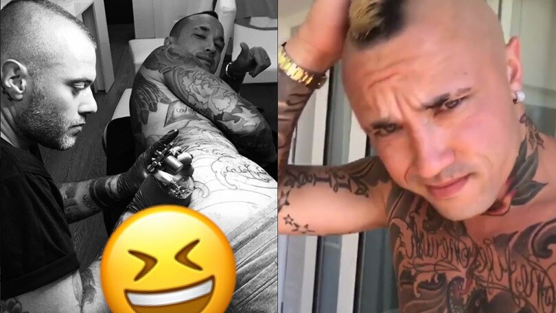 Nainggolan, nuovo tatuaggio: questa volta è sul lato B