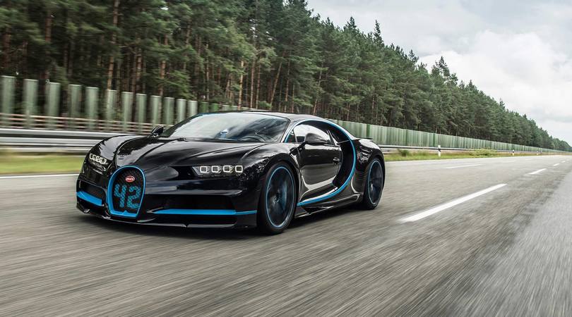Bugatti record: da 0 a 400 orari in soli 42 secondi