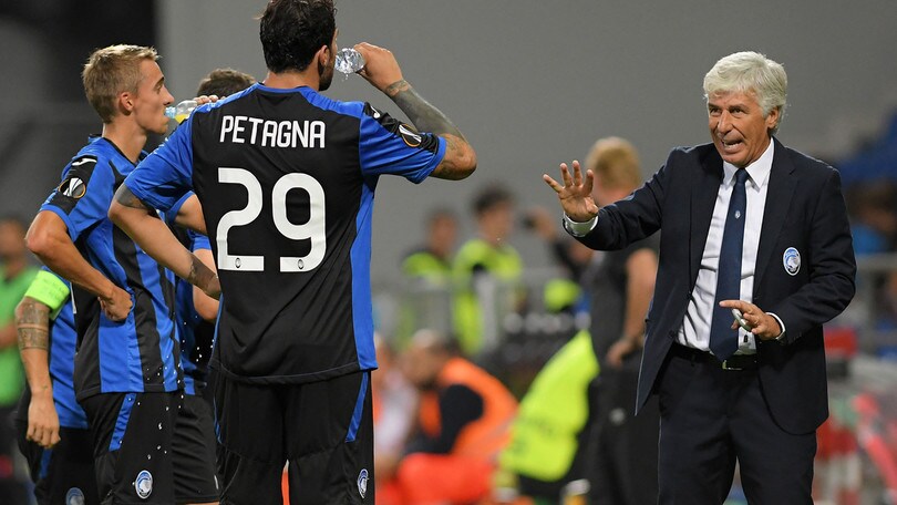 Europa League, Gasperini: «Felice per i tifosi dell'Atalanta»