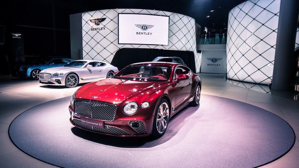 Bentley, la Continental GT live da Francoforte