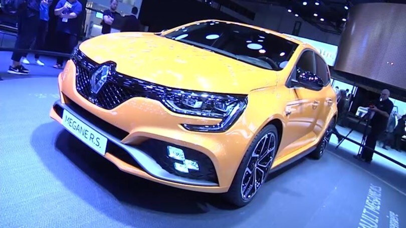 Salone di Francoforte 2017, nuova Renault Megane RS
