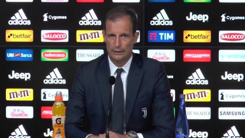 Allegri: "A Barcellona buon primo tempo"