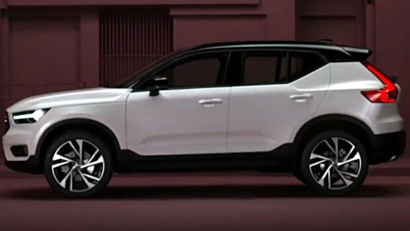 Volvo XC40, sfuggite sul web le prime foto