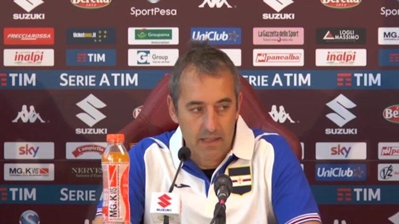 Giampaolo: "Giocata gara di spessore"