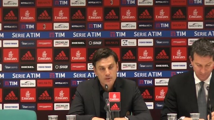 Montella: "Prestazione positiva"