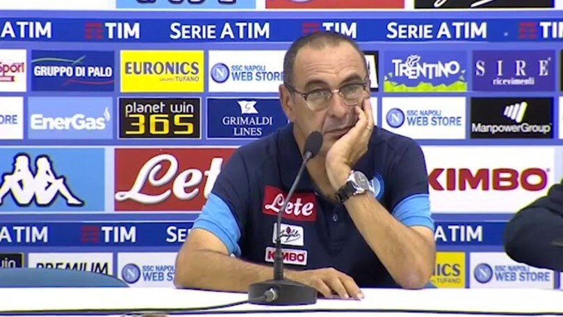 Sarri: "Volevo delle risposte da questi 11 giocatori"