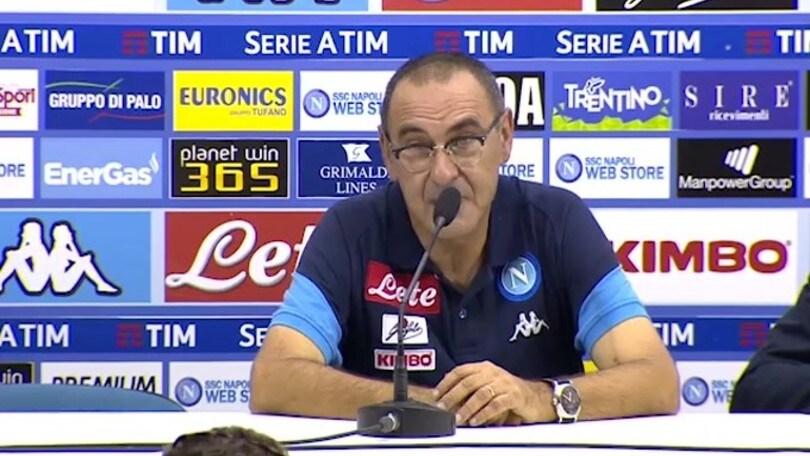 Sarri: "Italiane in Europe? Settimana casuale"