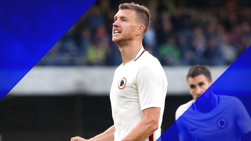 Roma, la sentenza Dzeko