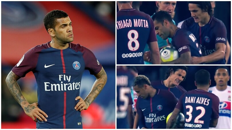 Dani Alves divide anche a Parigi: è guerra fredda a Cavani