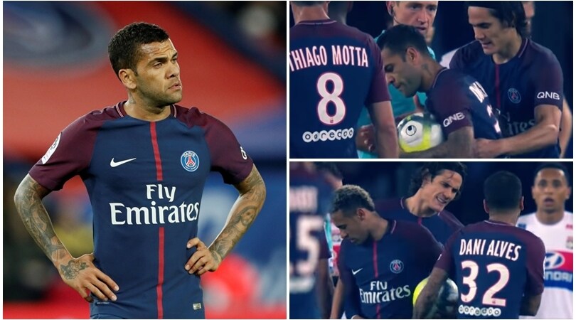 Dani Alves divide anche a Parigi: è guerra fredda a Cavani
