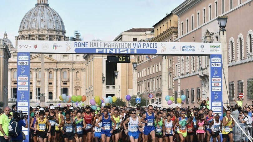 Roma Half Marathon Via Pacis, una corsa e un messaggio di pace al mondo