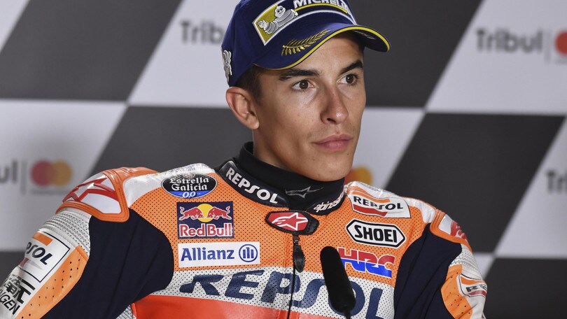 MotoGp, Marquez: «Rossi? Difficile che lotti per il titolo»