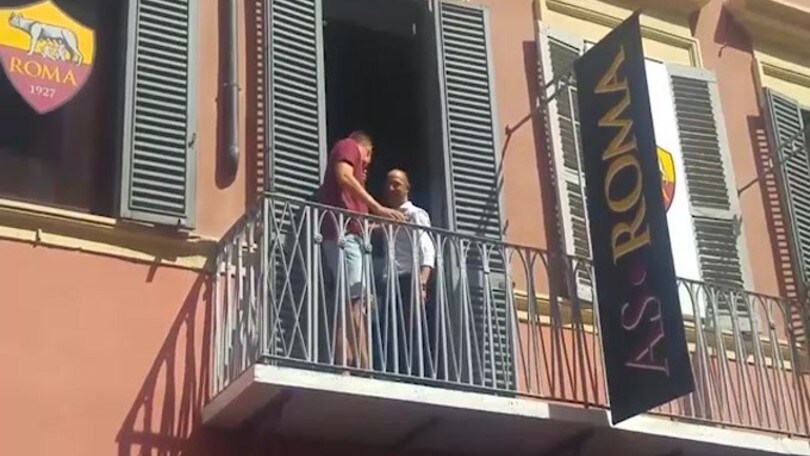 Roma, il rientro di Schick