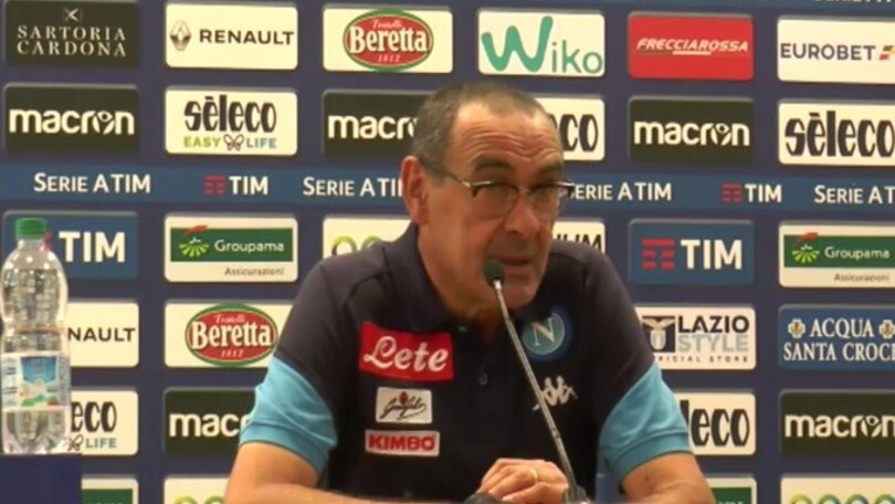 Sarri:"Nell'intervallo ero convinto che potevamo recuperare"