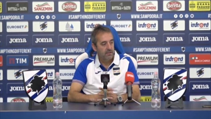 Giampaolo: "Bello ritrovare il nostro stadio"