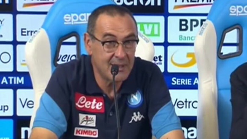 Sarri: "Se avessi preso gol con 4 punte in campo sarei stato imbecille"