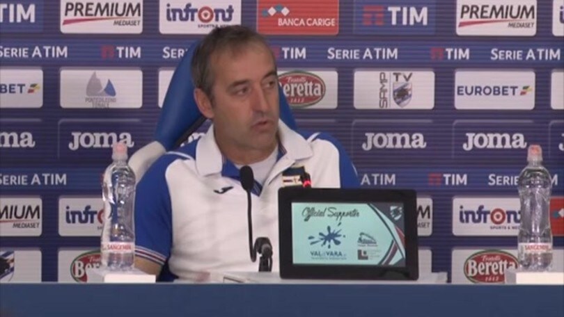 Giampaolo: "La miglior partita da quando sono alla Samp"