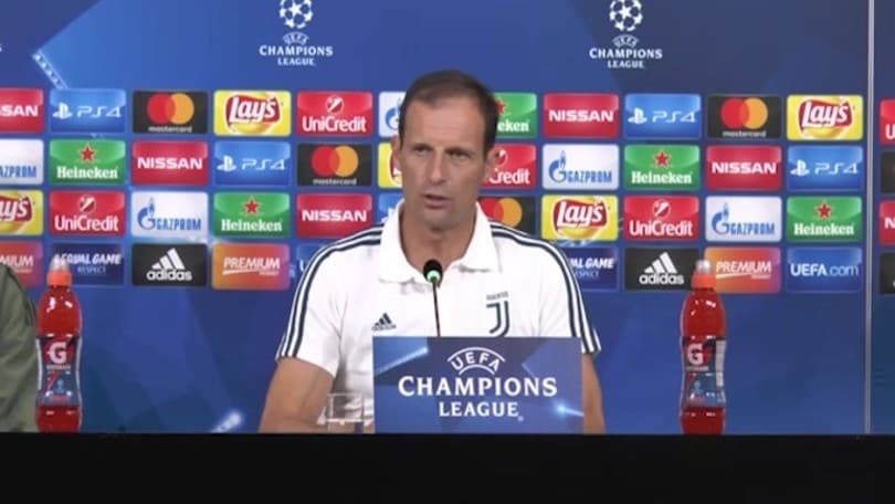 Allegri: "Vietato sottovalutare l'Olympiakos"