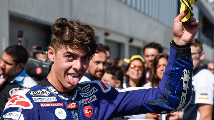 Moto3, il team Gresini conferma Di Giannantonio e Martin