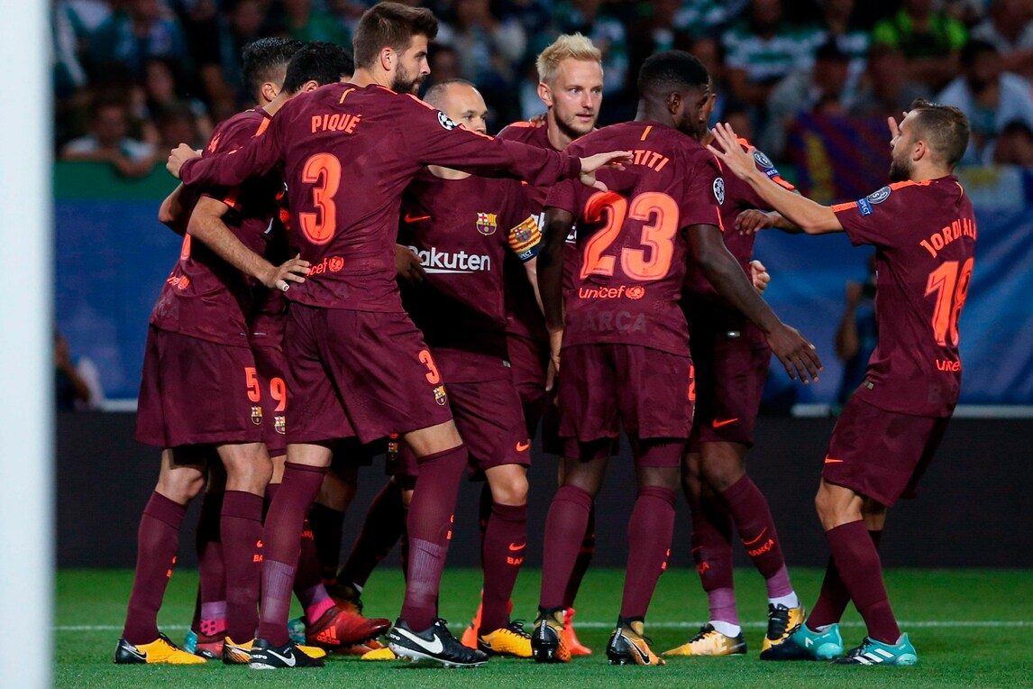 Champions League, al Barça basta un autogol. Gioia Conte al 94', il Psg domina il Bayern
