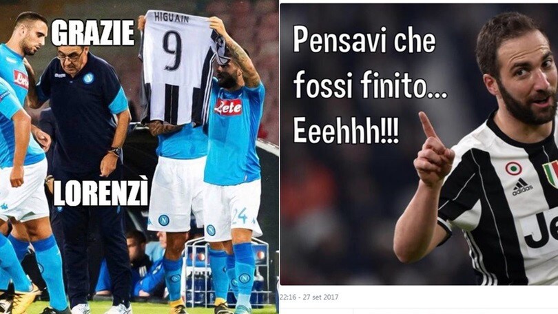 La rivincita di Higuain: i tifosi lo celebrano sui social 
