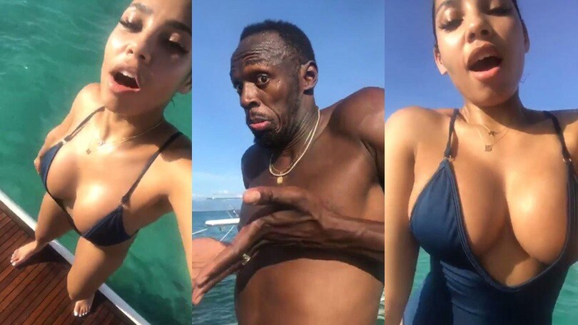 Usain Bolt, bella vita da "pensionato" con la fidanzata Kasi