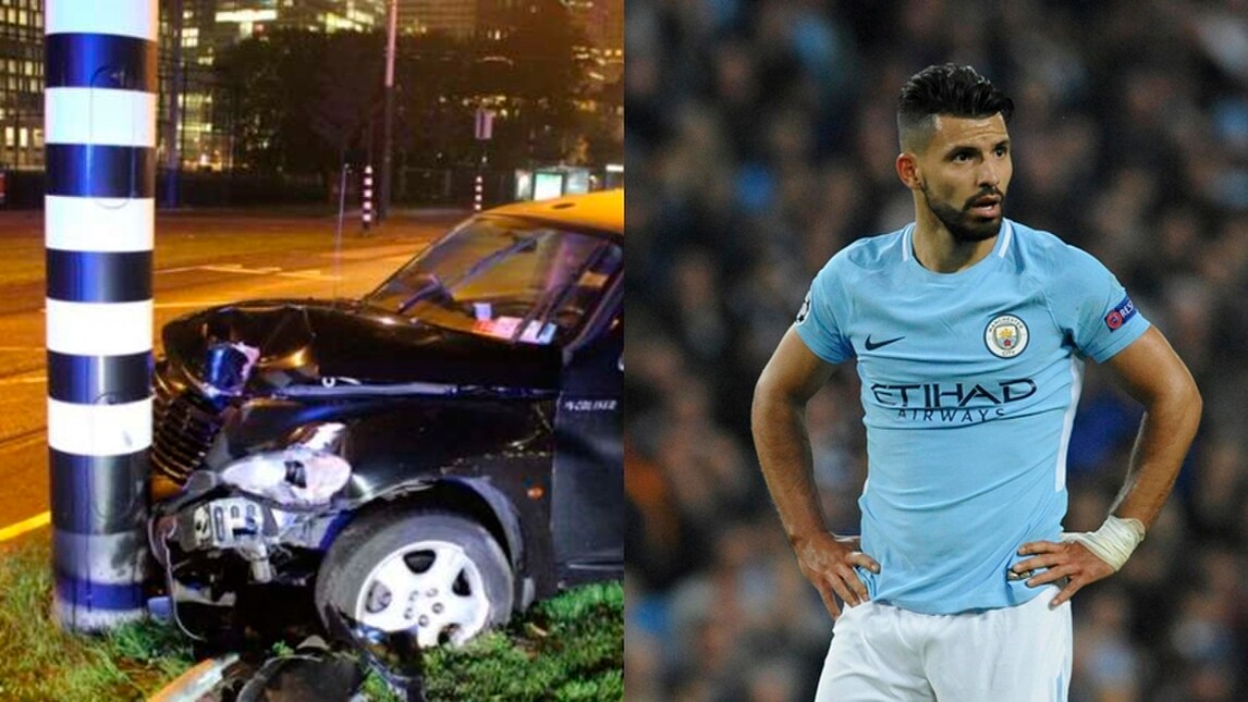 Manchester City, incidente stradale per Aguero: 2 mesi di stop