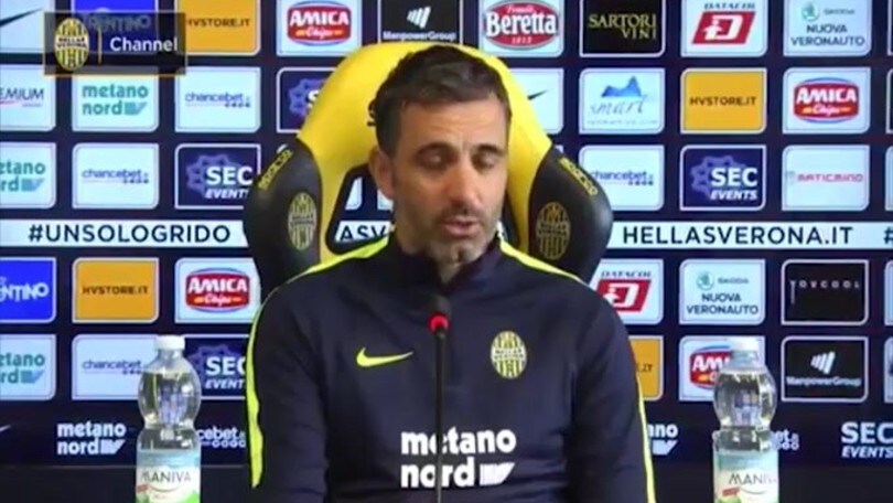 Pecchia: "Pensiamo a questa gara"