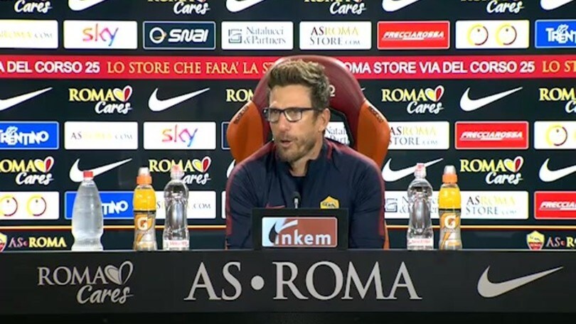 Di Francesco: "Non siamo favoriti per lo scudetto? Parla il campo.."
