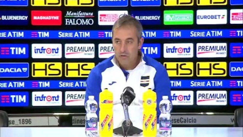 Giampaolo: "Faccio fatica a trovare aspetti positivi"